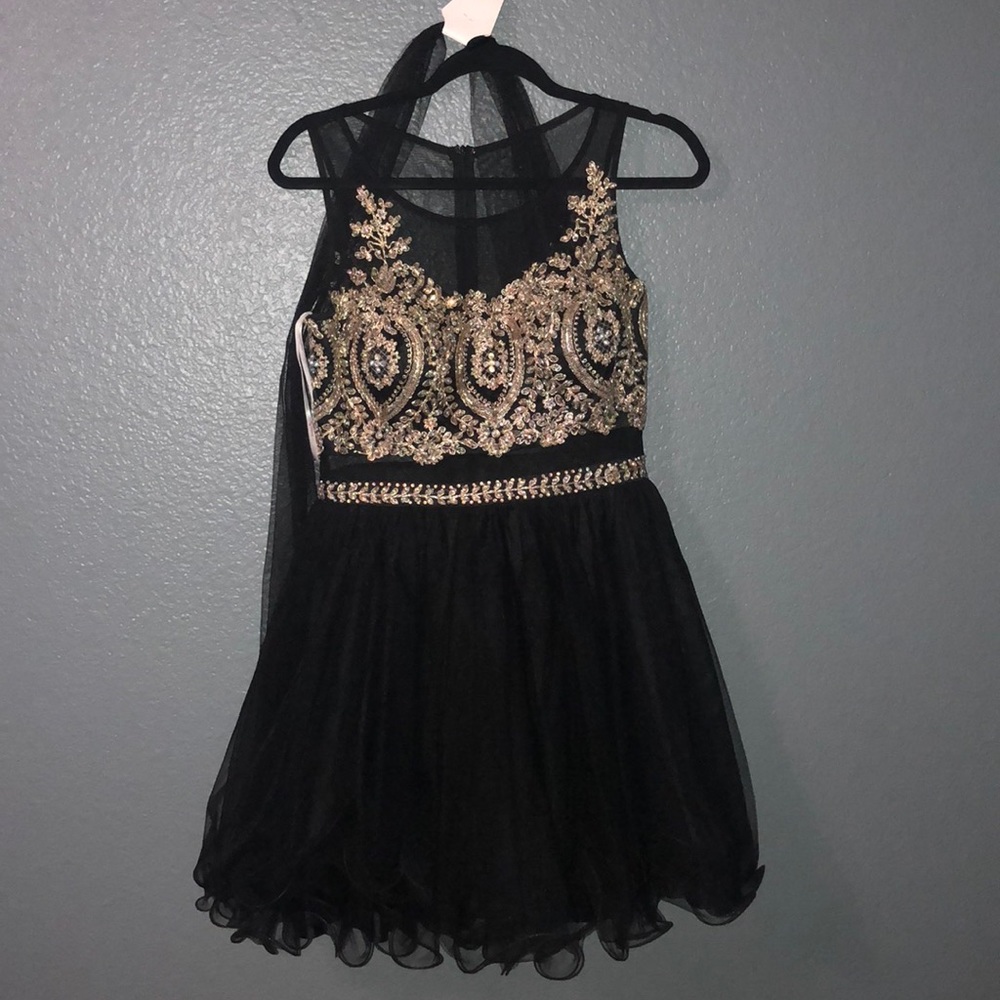 Homecoming beaded dress